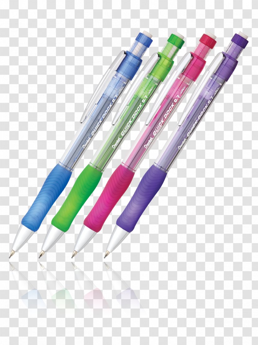 Mechanical Pencil Mina Colored - Berol - Eraser Transparent PNG