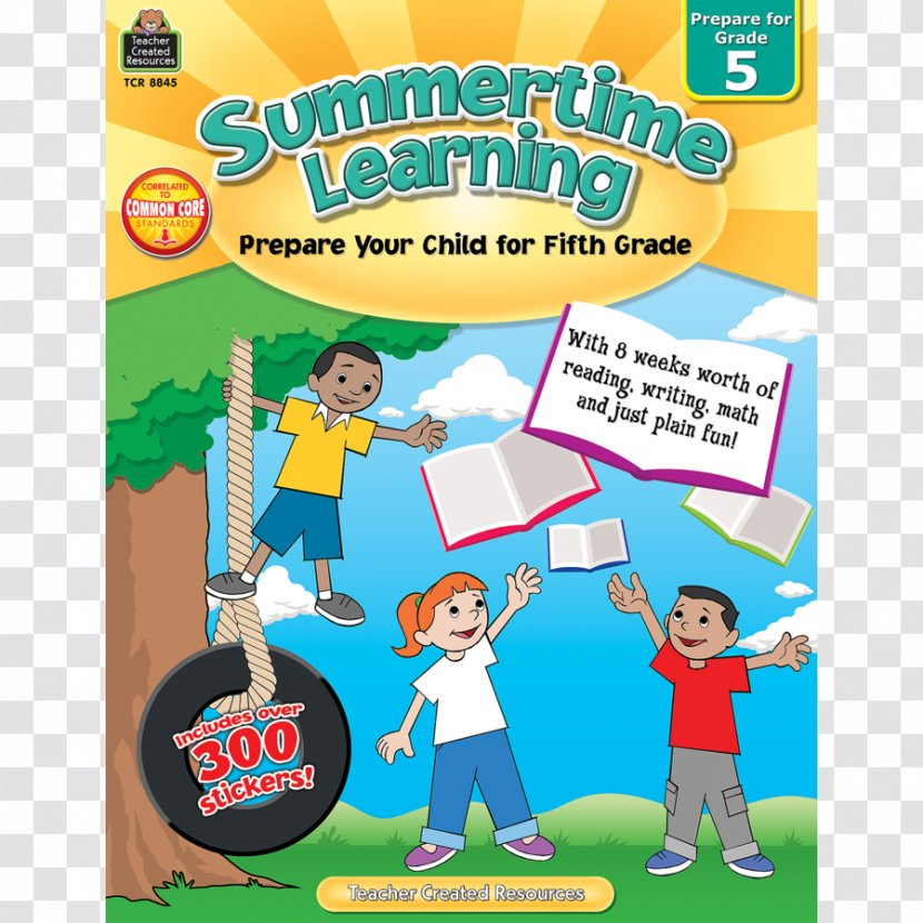 Summertime Learning Grade K: Prepare Your Child For Kindergarten 1: First Teacher Grading In Education - Playset Transparent PNG