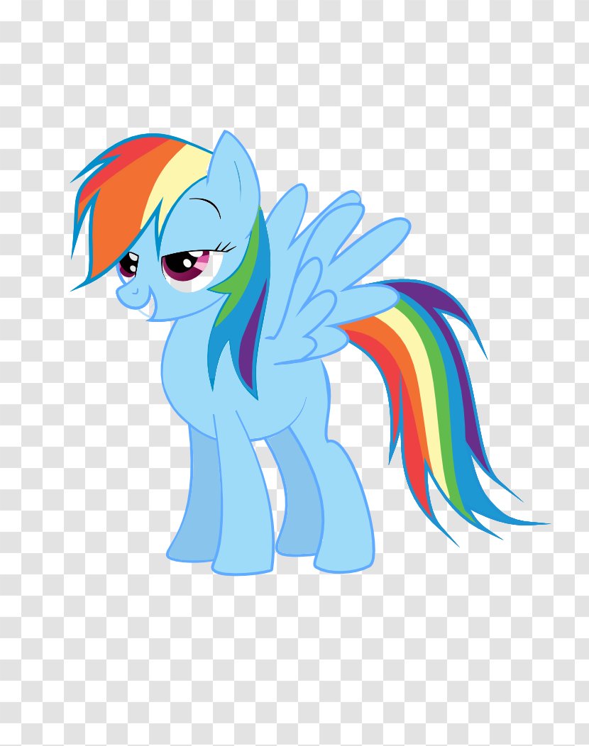 Pony Rainbow Dash Twilight Sparkle Rarity Applejack - Fictional Character Transparent PNG