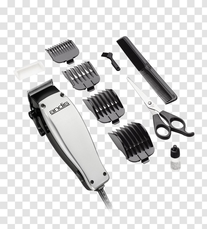Hair Clipper Comb Andis Hairstyle Wahl Color Pro - Home Kit Mv2 Transparent PNG