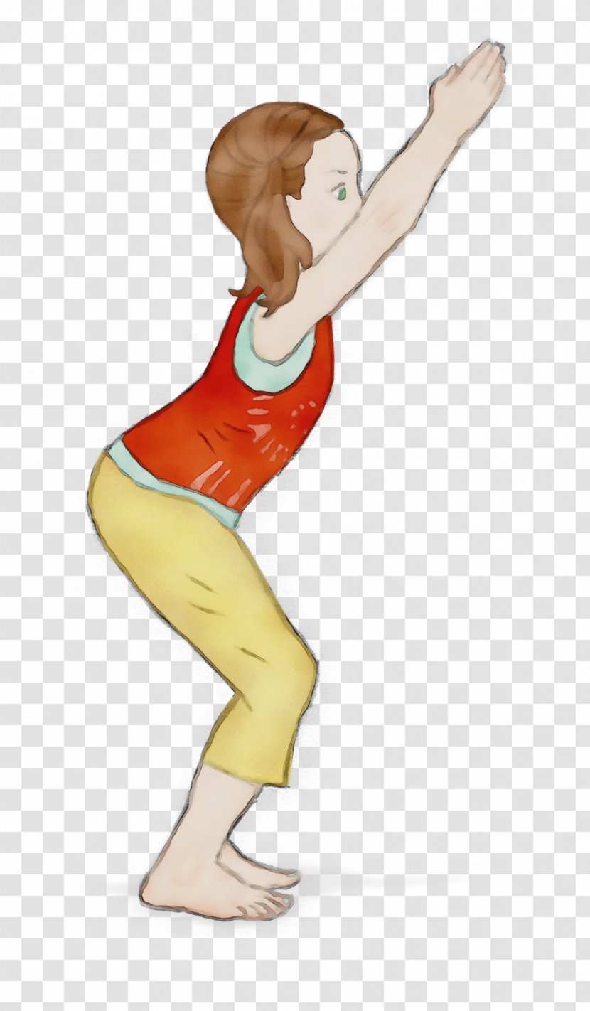Cartoon Standing Arm Throwing A Ball Lunge - Muscle - Knee Transparent PNG