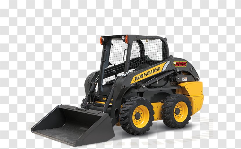 Bulldozer New Holland Agriculture Skid-steer Loader Excavator - Skidsteer Transparent PNG