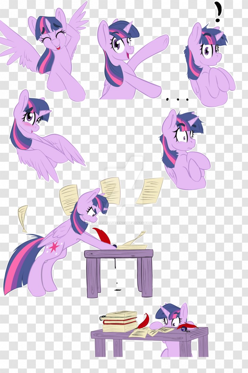 Horse Clip Art - Purple Transparent PNG