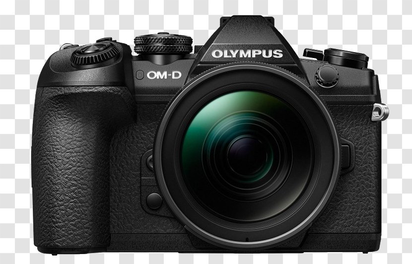 Olympus OM-D E-M1 Mark II E-M5 E-M10 - Camera Lens Transparent PNG