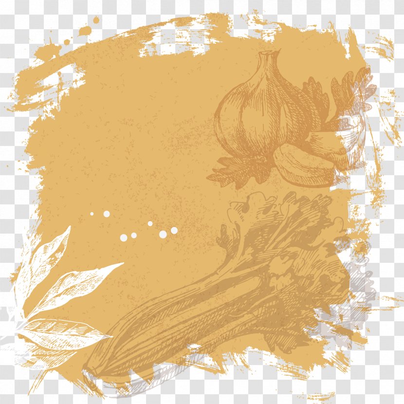 Drawing Royalty-free - Frame - Cassava Transparent PNG