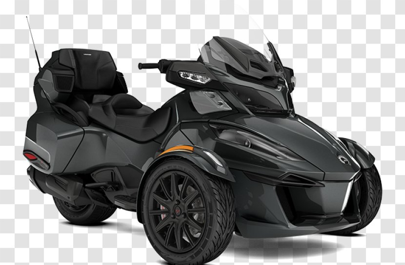 BRP Can-Am Spyder Roadster Motorcycles All-terrain Vehicle Motorized Tricycle - Motorcycle Transparent PNG