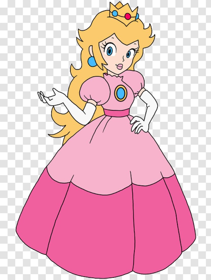 Super Princess Peach Mario Bros. Daisy - Mythical Creature - Hug Transparent PNG