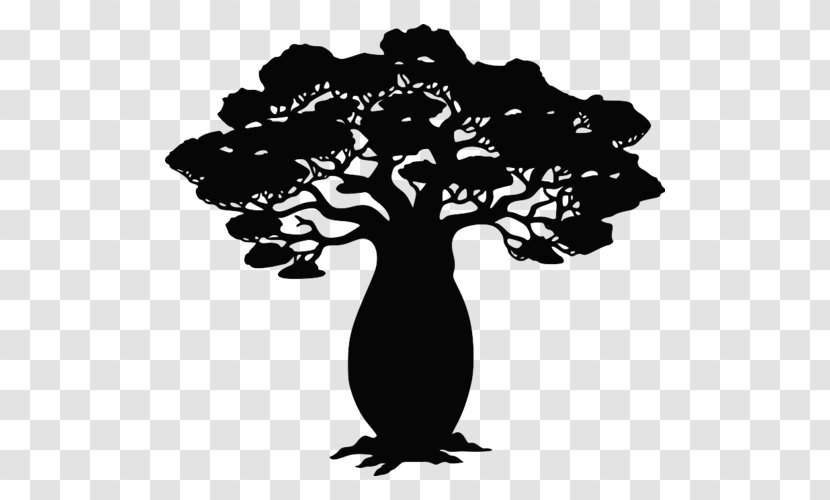 African Trees Silhouette - Wall Decal - Africa Transparent PNG