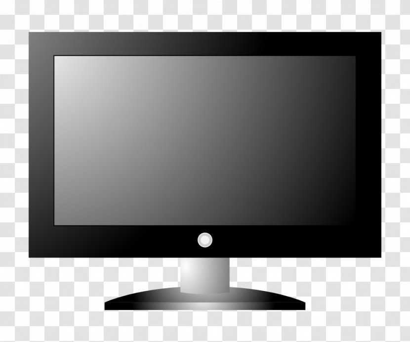 High-definition Television Clip Art - Monitor - Hdtv Transparent PNG