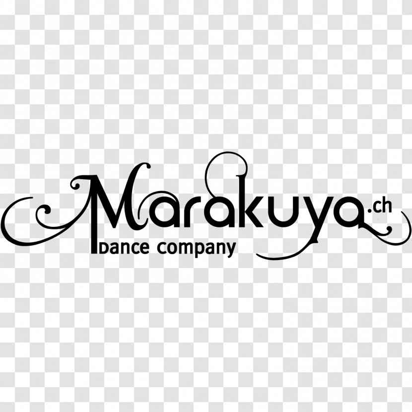 Marakuya Dance Company Logo Basel Font - Black And White - MassKara Festival Transparent PNG