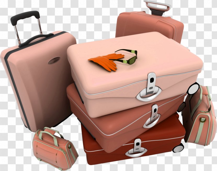 Suitcase Baggage Clip Art - Box Transparent PNG