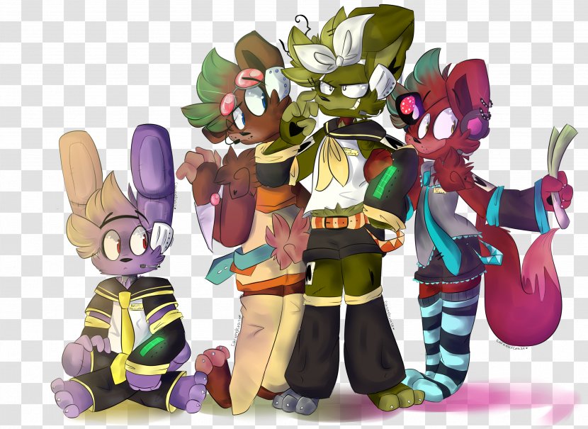 Five Nights At Freddy's 3 Drawing Vocaloid Kagamine Rin/Len - Fictional Character - Fennec Fox Transparent PNG