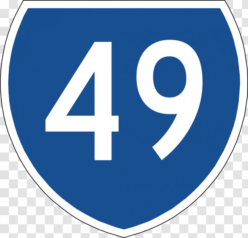 Road US Interstate Highway System Traffic Sign 90 - State Transparent PNG