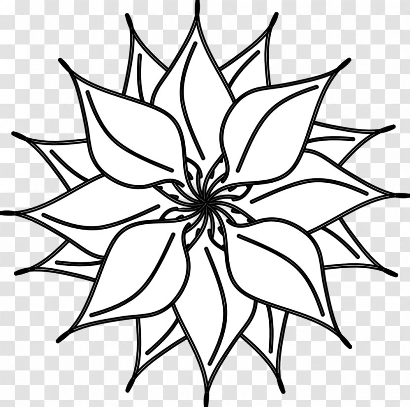 Flower Black And White Free Content Clip Art - Leaf - Images Transparent PNG