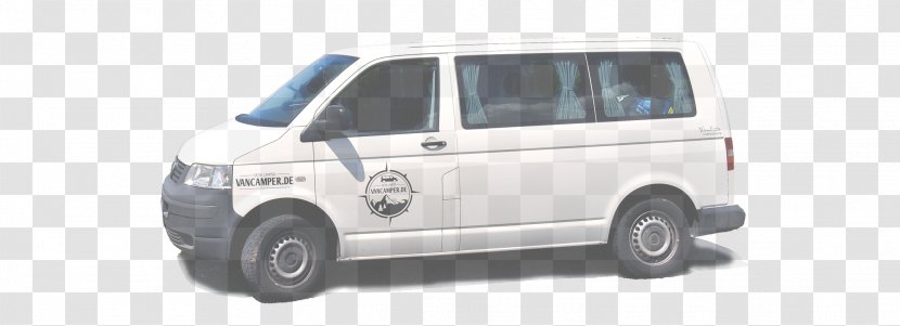 Compact Van Minivan Volkswagen Freising Campervan - Bumper Transparent PNG