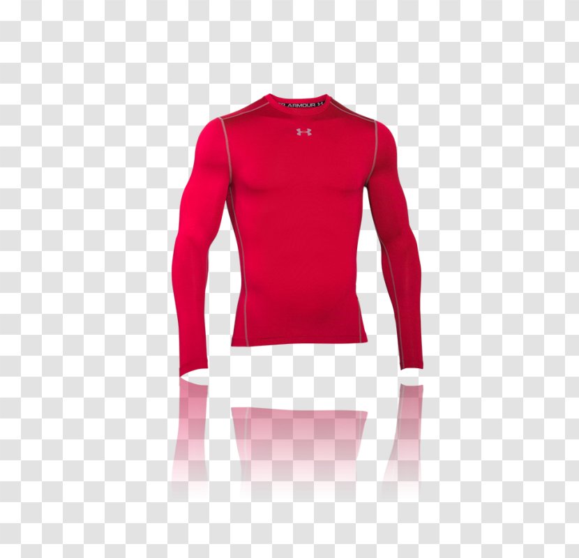 Long-sleeved T-shirt Hoodie Under Armour - Long Sleeved T Shirt Transparent PNG