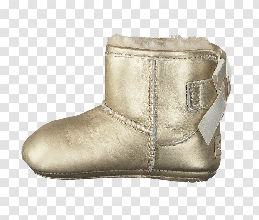 Shoe Boot Walking Beige - Metallic Feel Transparent PNG