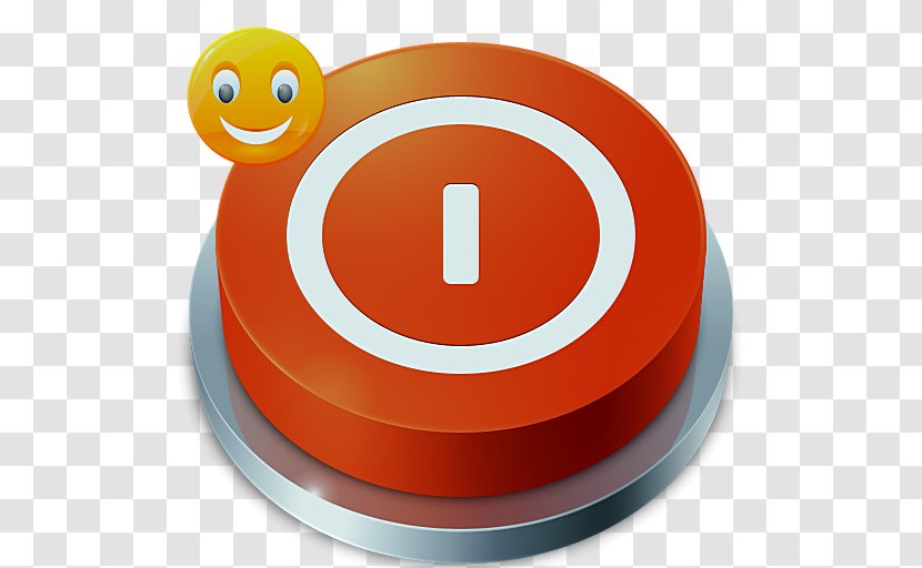 Shutdown Button - Red Transparent PNG