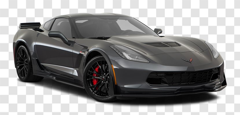 2017 Chevrolet Corvette Sports Car 2018 Coupe - Tire - Engine Transparent PNG