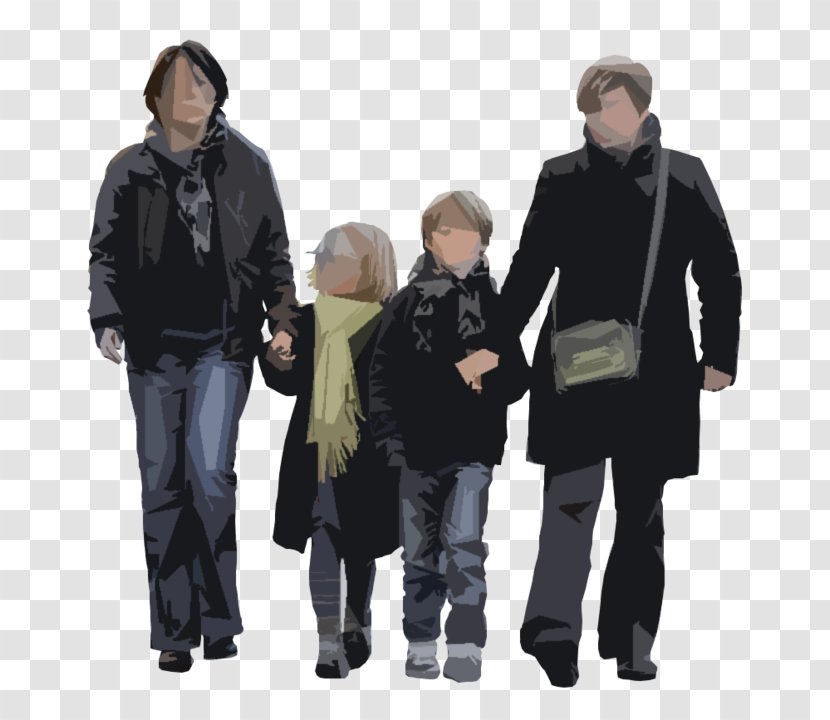 Rendering TIFF - Outerwear - Group Of People Transparent PNG