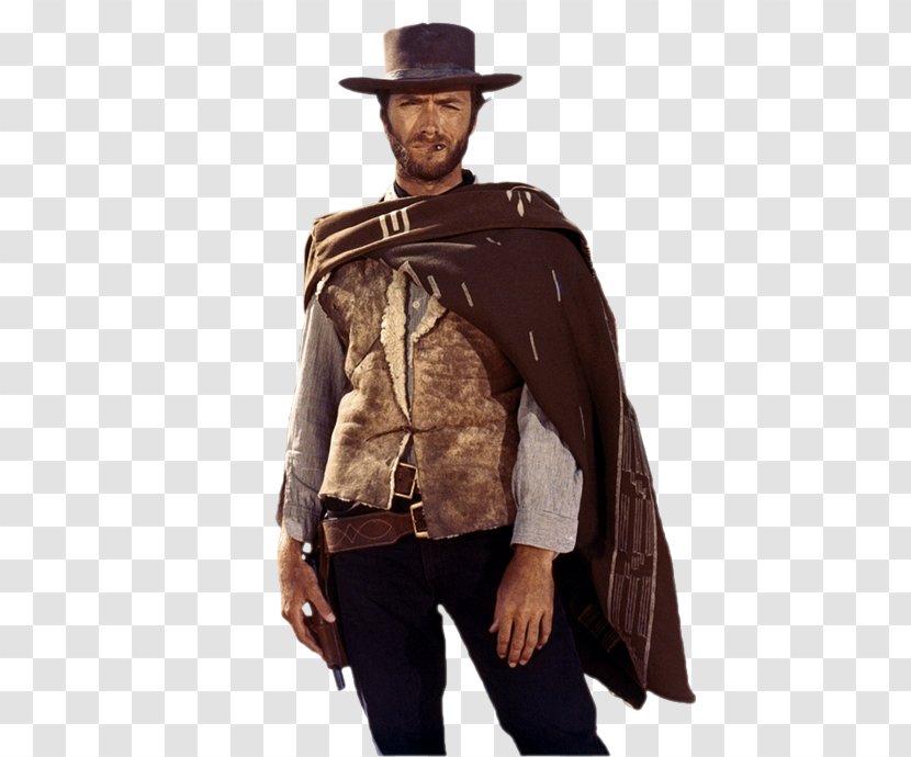 Man With No Name YouTube Dollars Trilogy Spaghetti Western Film - Leather Jacket - Youtube Transparent PNG