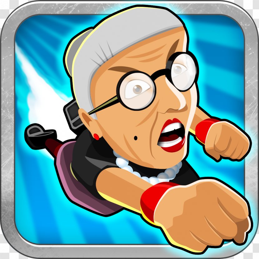 Angry Gran Run - Google Play - Running Game Toss RadioActive Android Gangster GrannyGet Transparent PNG
