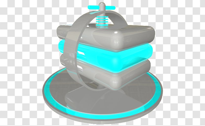 Plastic - Aqua - Design Transparent PNG