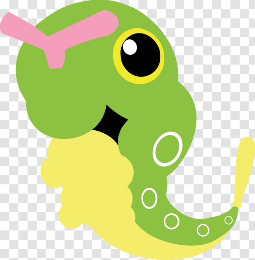 Pikachu Caterpie Pokémon X And Y FireRed LeafGreen Red Blue - Pokedex Transparent PNG
