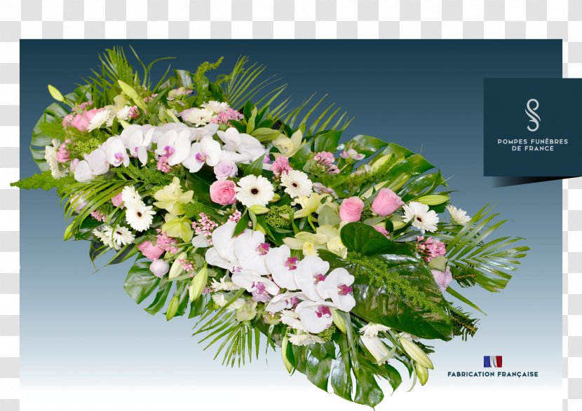 Floral Design Flower Bouquet Funeral Pompa Funebre Coffin - Aulnaysousbois Transparent PNG