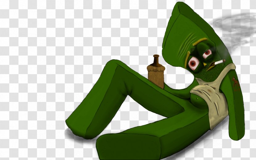 Gumby Character Toy Cartoon Transparent PNG