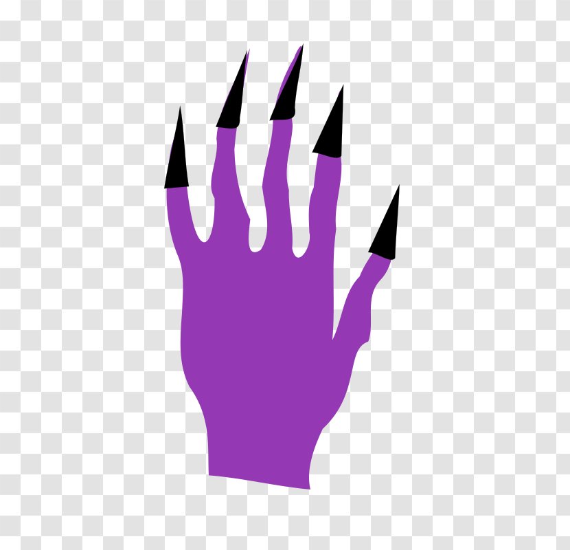 Halloween Finger Clip Art - Thumb Transparent PNG