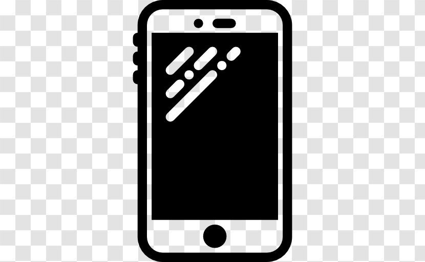 Feature Phone IPhone 6 Plus - Smartphone - Black Transparent PNG