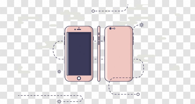 Smartphone Brand Pattern - Electronic Device - Cartoon Transparent PNG