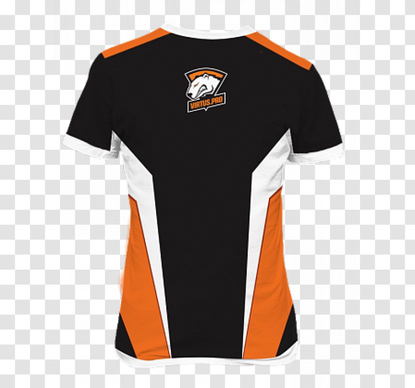 T-shirt Sports Fan Jersey Virtus.pro Sleeve - Virtuspro Transparent PNG