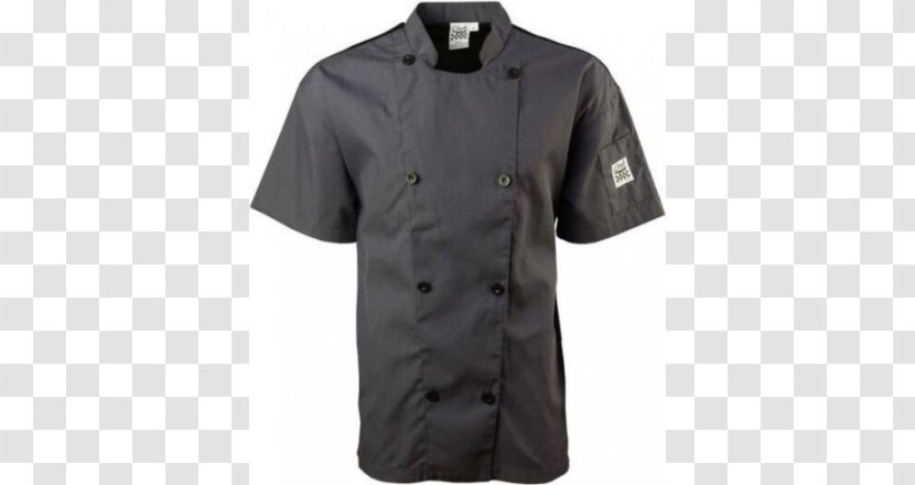 Unisex Jacket Bathrobe T-shirt Sleeve - Cardigan - Chef Transparent PNG