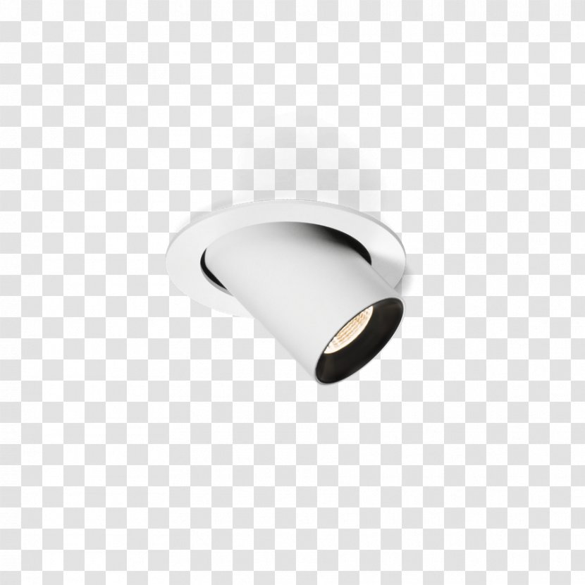 Ceiling Light-emitting Diode Recessed Light Plafonnière - Black - White Transparent PNG