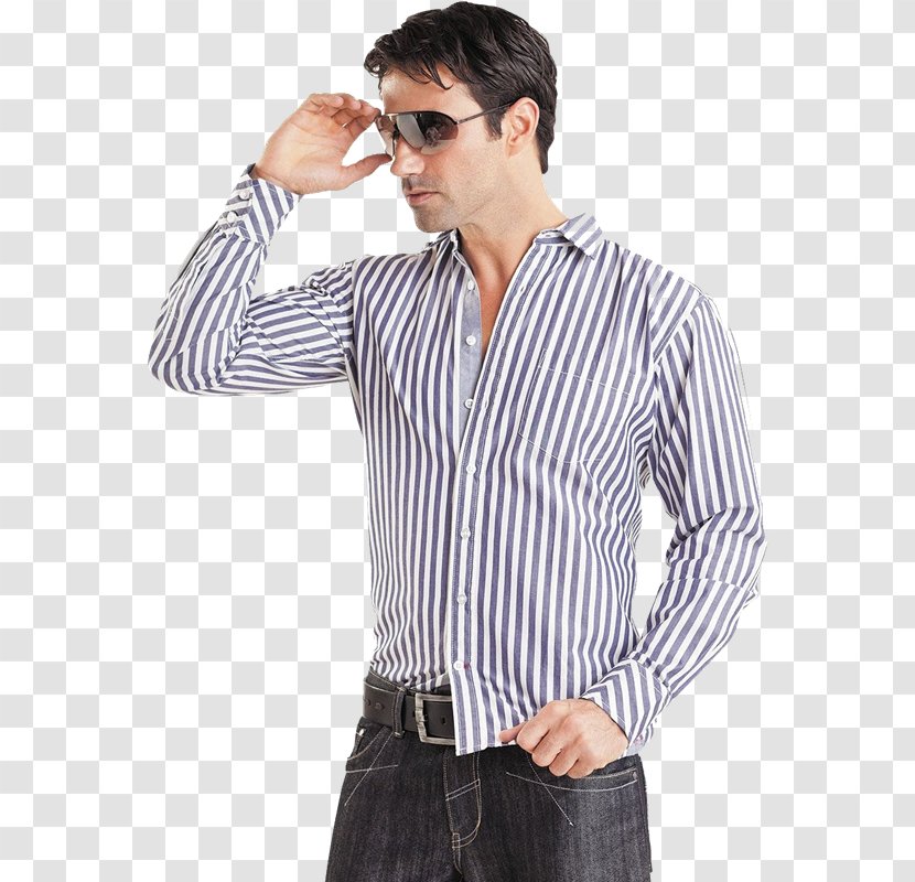 Dress Shirt T-shirt Sleeve Clothing - Overcoat - Fragrances Transparent PNG