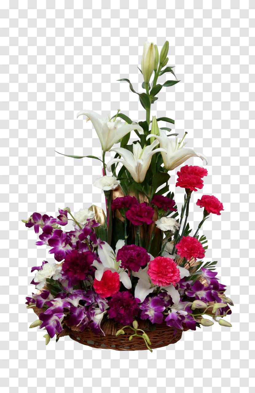 Floral Design Flower Bouquet Cut Flowers Rose - Pink Carnation Transparent PNG