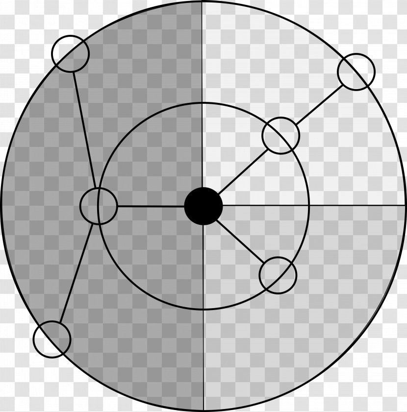 Circle Point Drawing Polar Coordinate System Clip Art - Rim - Diagram Transparent PNG