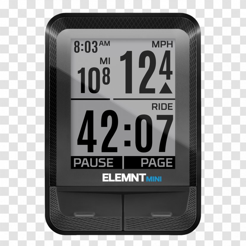 Bicycle Computers MINI Cooper Wahoo Fitness ELEMNT GPS Bike Computer ANT+ - Cycling Transparent PNG