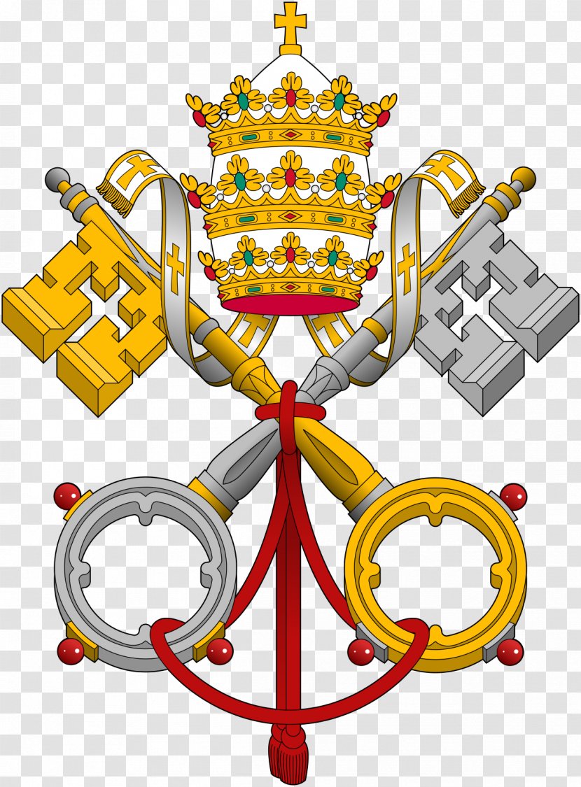 Coats Of Arms The Holy See And Vatican City Pope Coat - Papal Tiara - Francis Transparent PNG
