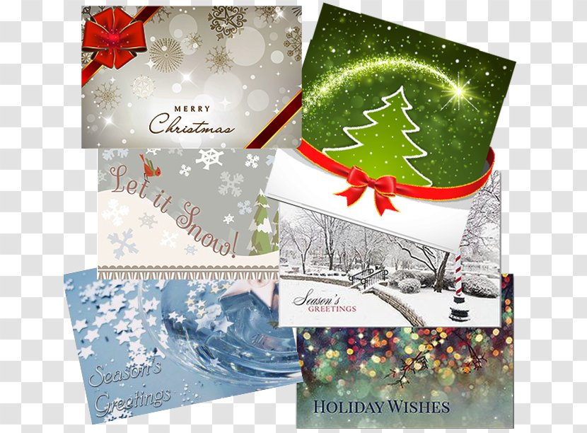 Greeting & Note Cards Christmas Decoration Gift Holiday - Card - Promotion Transparent PNG