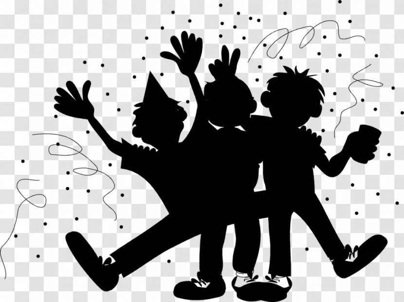 Black & White - Style - M Illustration Clip Art Human Behavior Transparent PNG