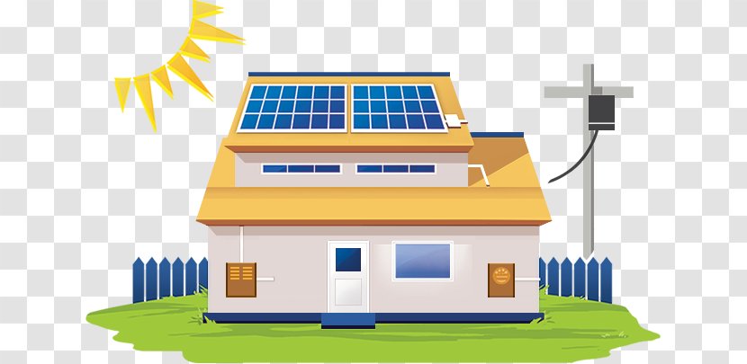 Solar Energy Photovoltaics Photovoltaic System Capteur Solaire Photovoltaïque - Roof - Energia Transparent PNG
