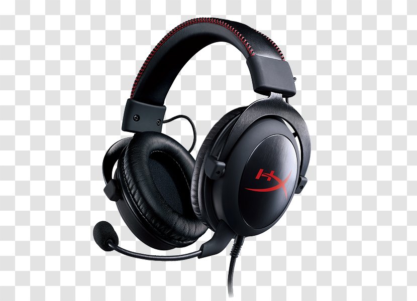 Kingston HyperX Cloud II Core Hyperx Pro Gaming Headset Stinger - Electronic Device - Microphone Transparent PNG