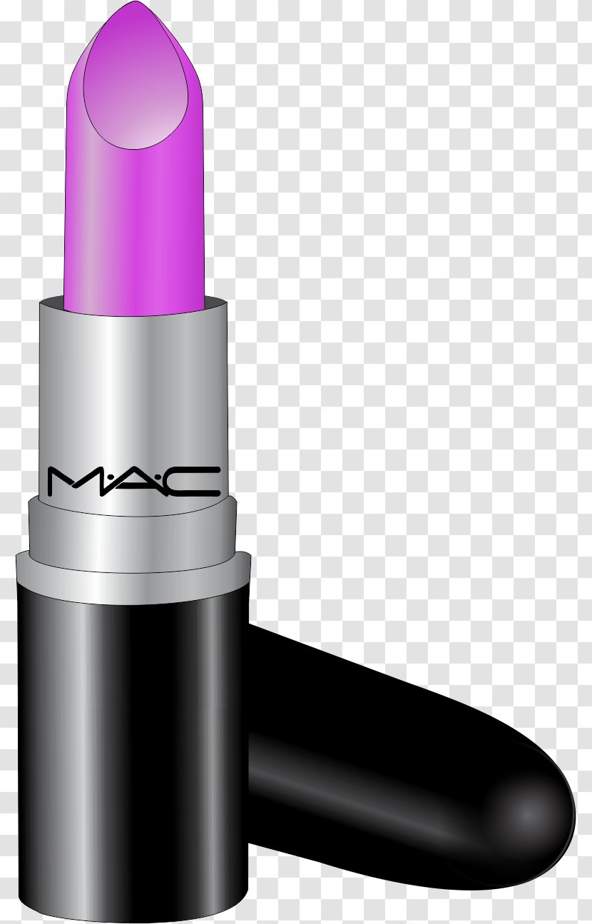 Lipstick MAC Cosmetics Drawing Make-up - Purple - Blog Transparent PNG