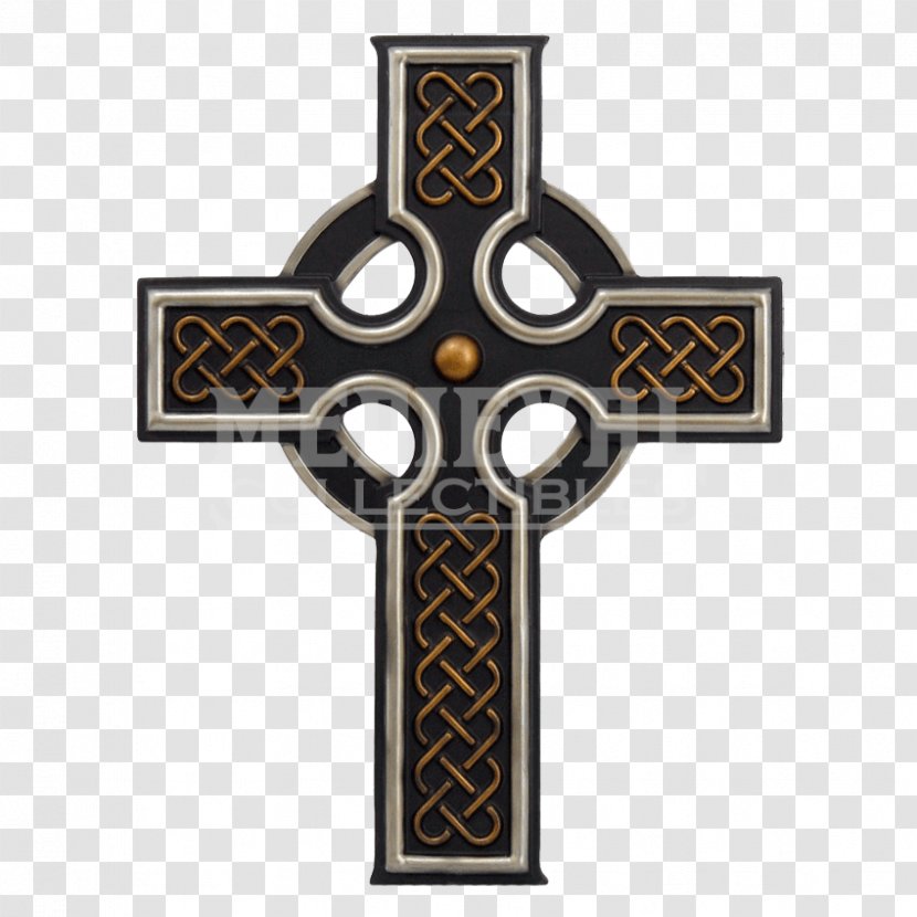 Celtic Cross Christian Celts Necklace - Home - Golden Lantern Transparent PNG