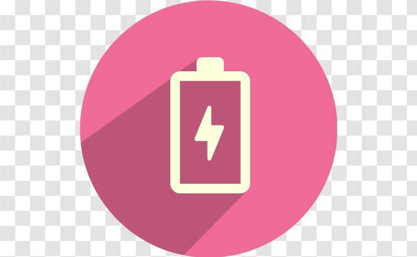Pink Purple Brand Symbol - Short Circuit - Battery Loading Transparent PNG