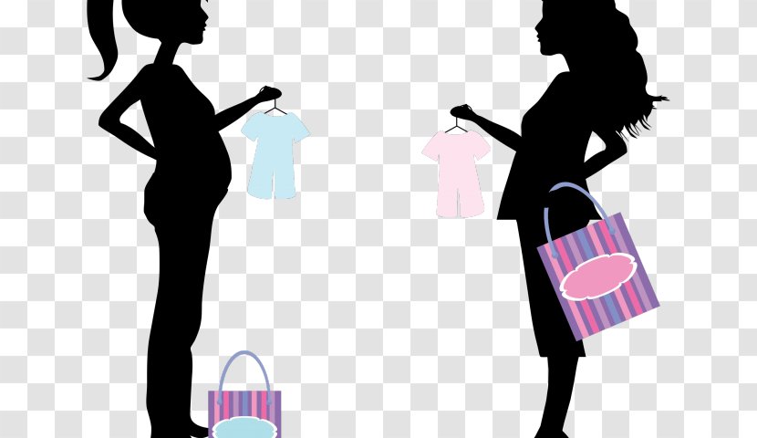 Pregnancy Cartoon - Conversation Infant Transparent PNG