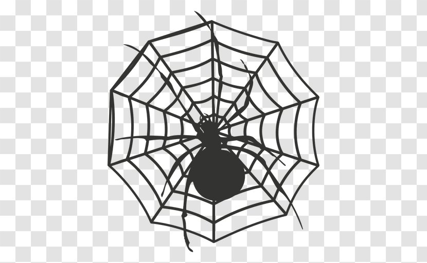 Spider Web Clip Art Vector Graphics Illustration - Arachnid Transparent PNG